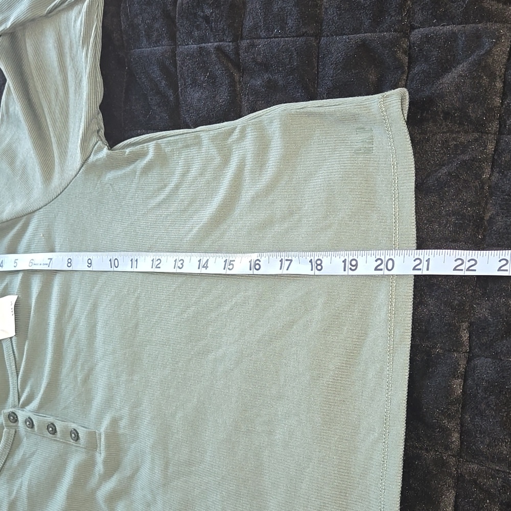 GAP GapBody Women's Long-Sleeve Rib Pajama Top ONLY Size: XLARGE New - Picture 5 of 7